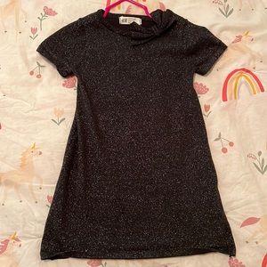 H&M black sparkle kids dress